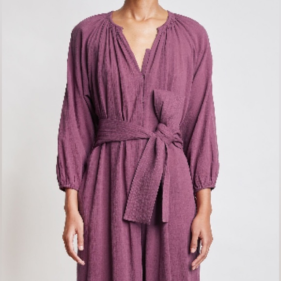 $375 APIECE APART Isla Wide Leg Jumpsuit - Picture 2 of 3